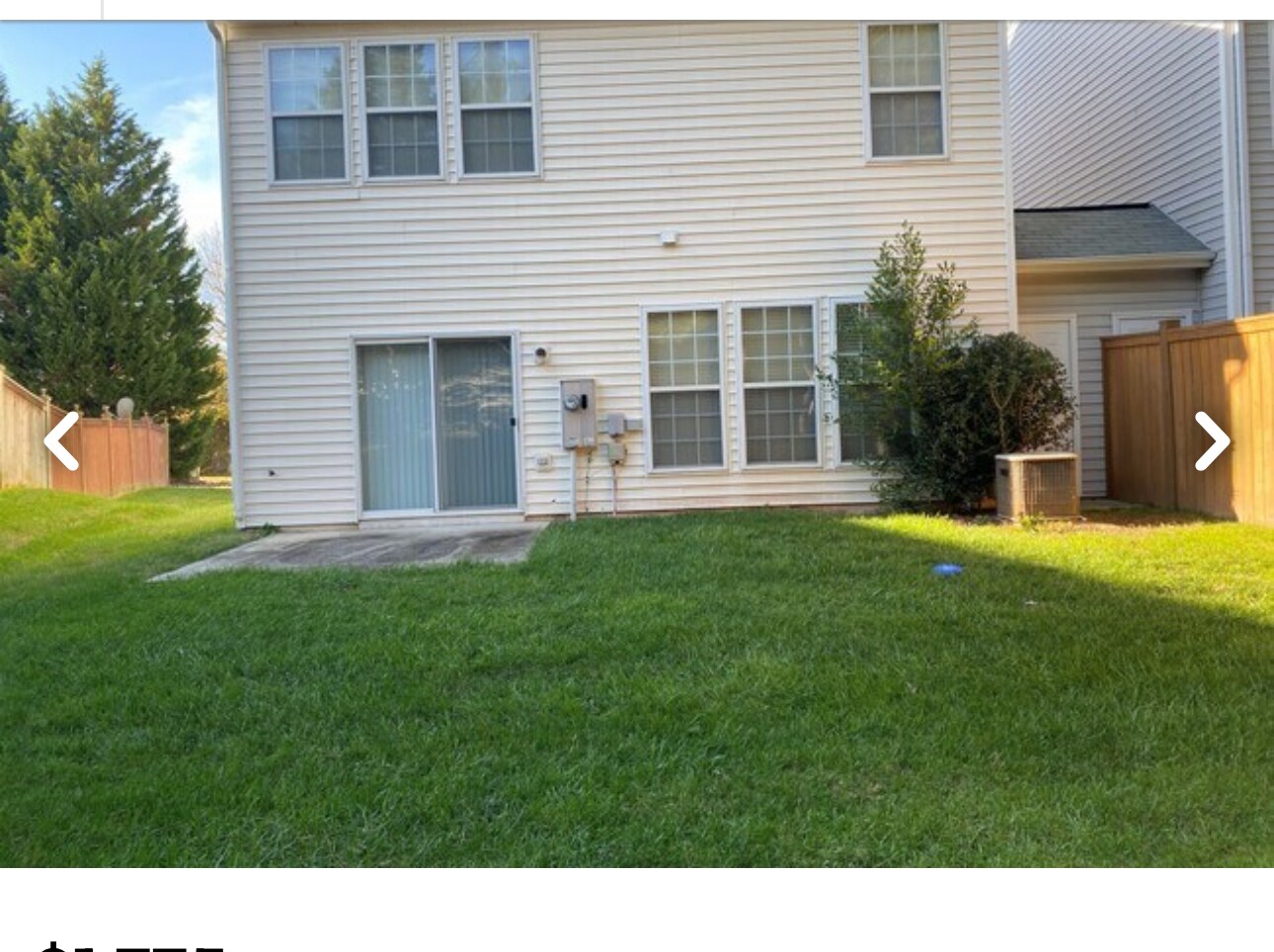 Rear of house - 200 Durston Loop