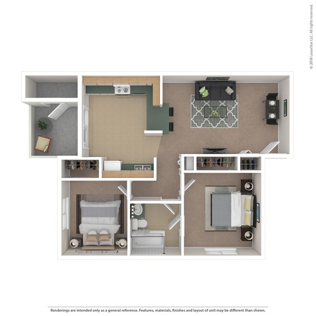 Floorplan - Cornerstone Apartments