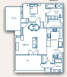 1BR/1.5BA - 1125 Maxwell Place