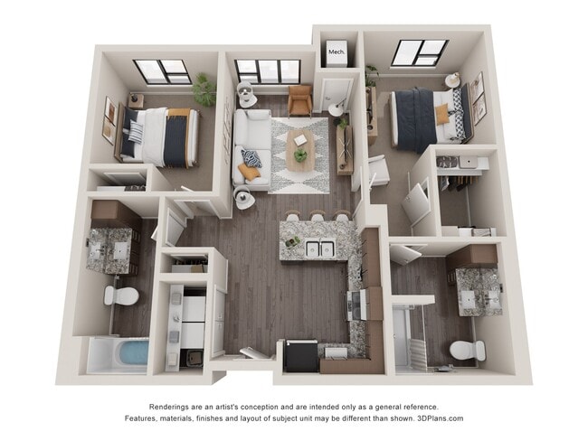 Floorplan - Decatur Landing I & II