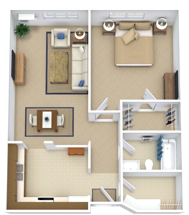 Interior Photo - Brighton Pond Apartments