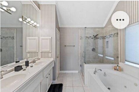 master bath- shower - 1426 Crocker St