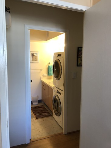 Hallway full bath w/W&D - 225 Ka?iulani Ave