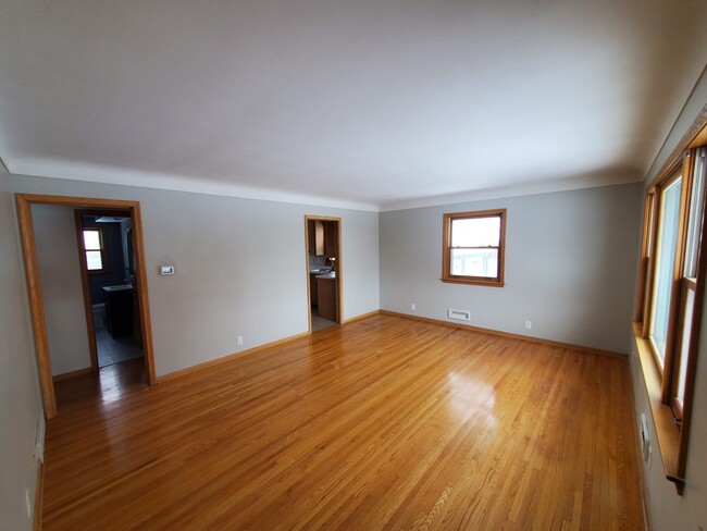 Living room from front door - 6158 Park Ave