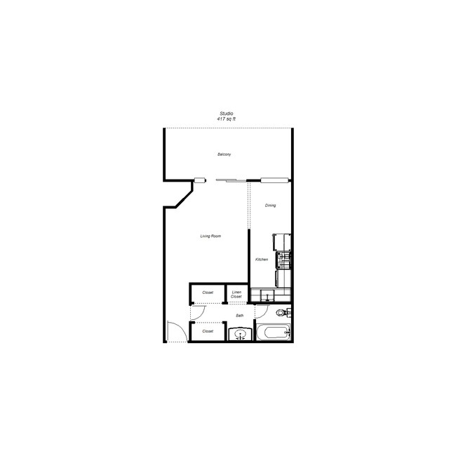 Floorplan - Mark II Apartments