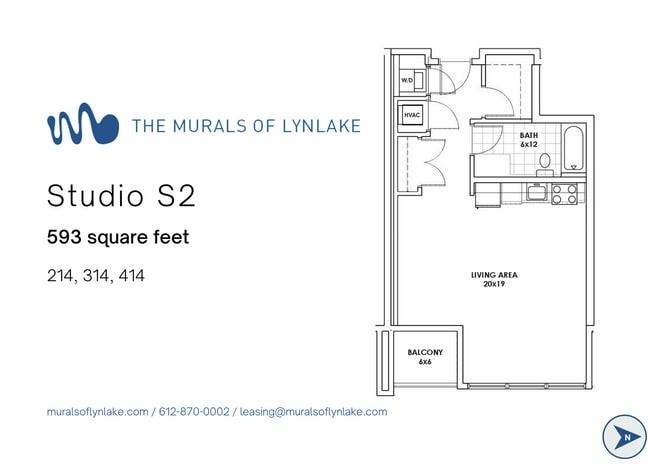Floorplan - The Murals of LynLake