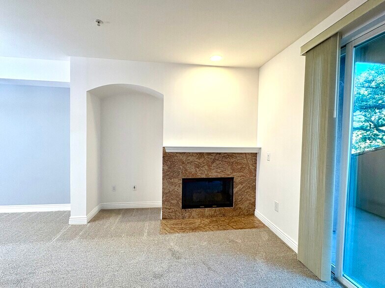 Gas fireplace - 1310 Creekside Dr