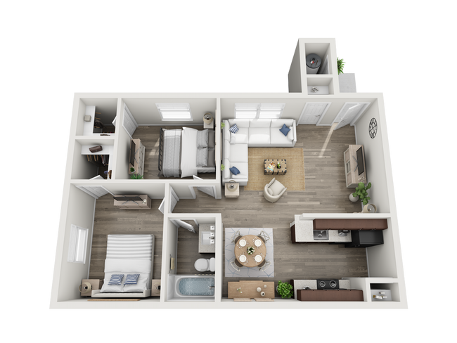 Floorplan - Encino Park Apartments