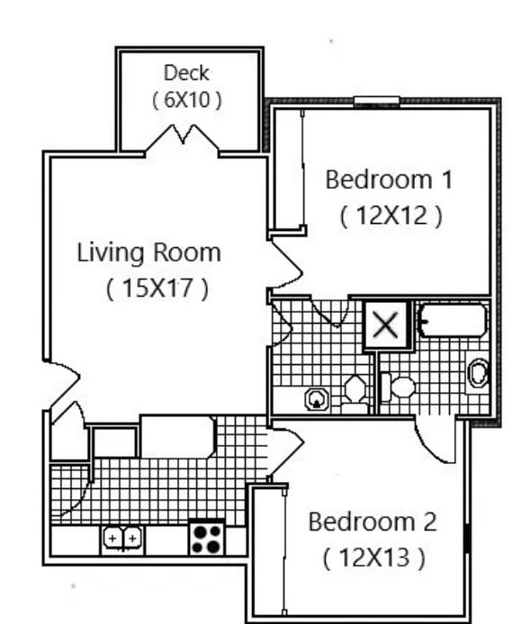 Floorplan - University Village Student Housing