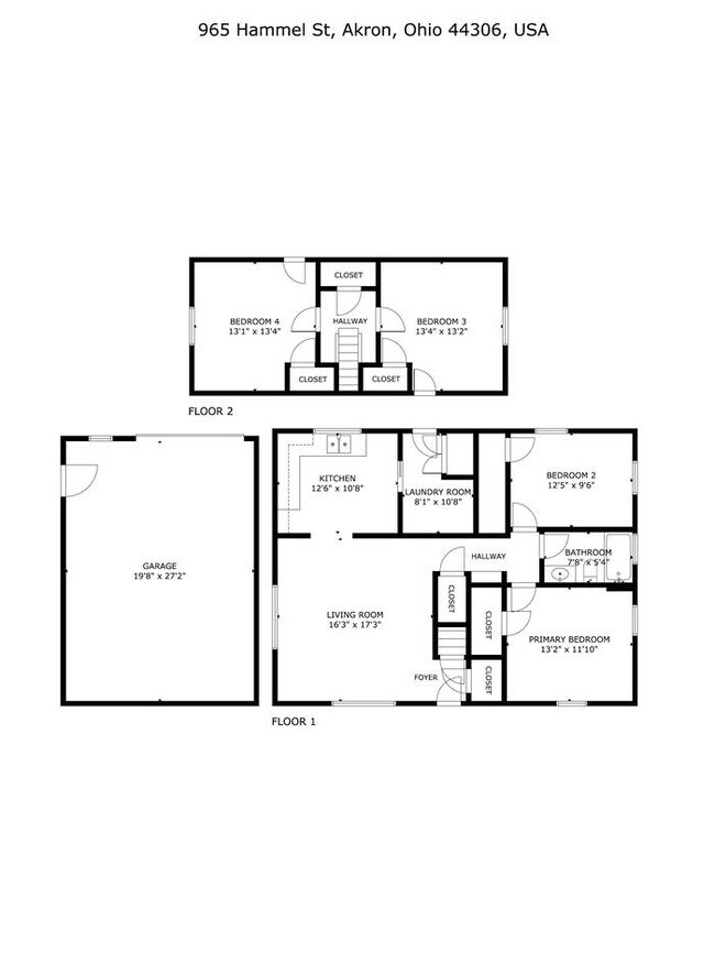Building Photo - Charming 4 beds 1 bath in Akron!