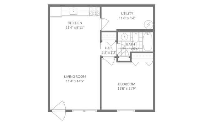 Floorplan - Ashgrove Apartments