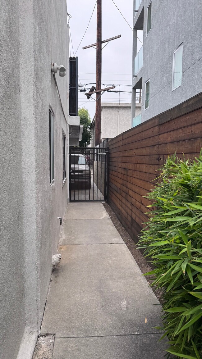 Walk Way to Back Gate To Parking - 11983 Walnut Ln