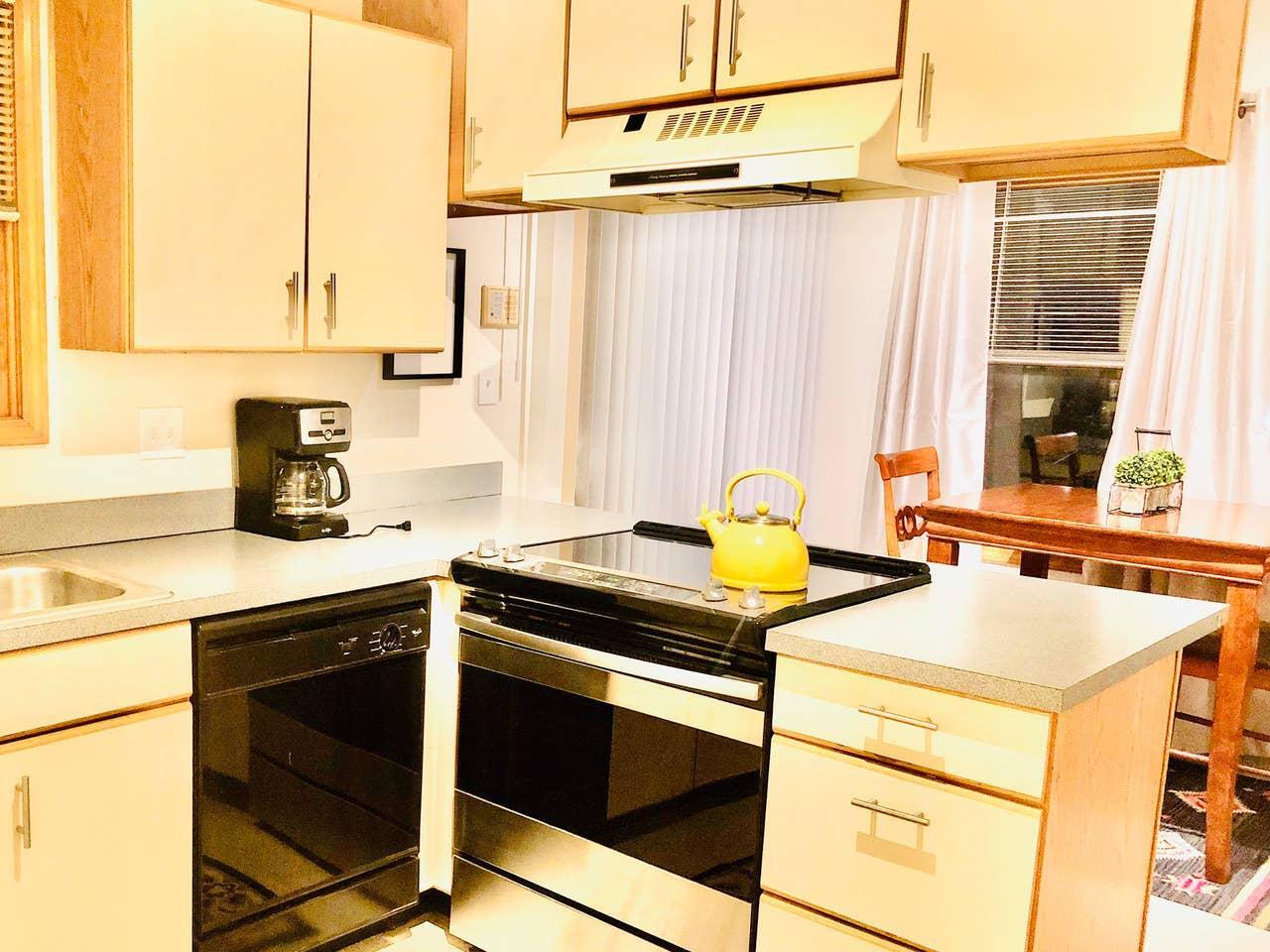 Newly-updated kitchen - 621 W 43rd St
