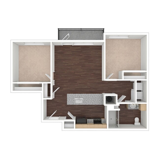 Floorplan - The Piedmont Apartments