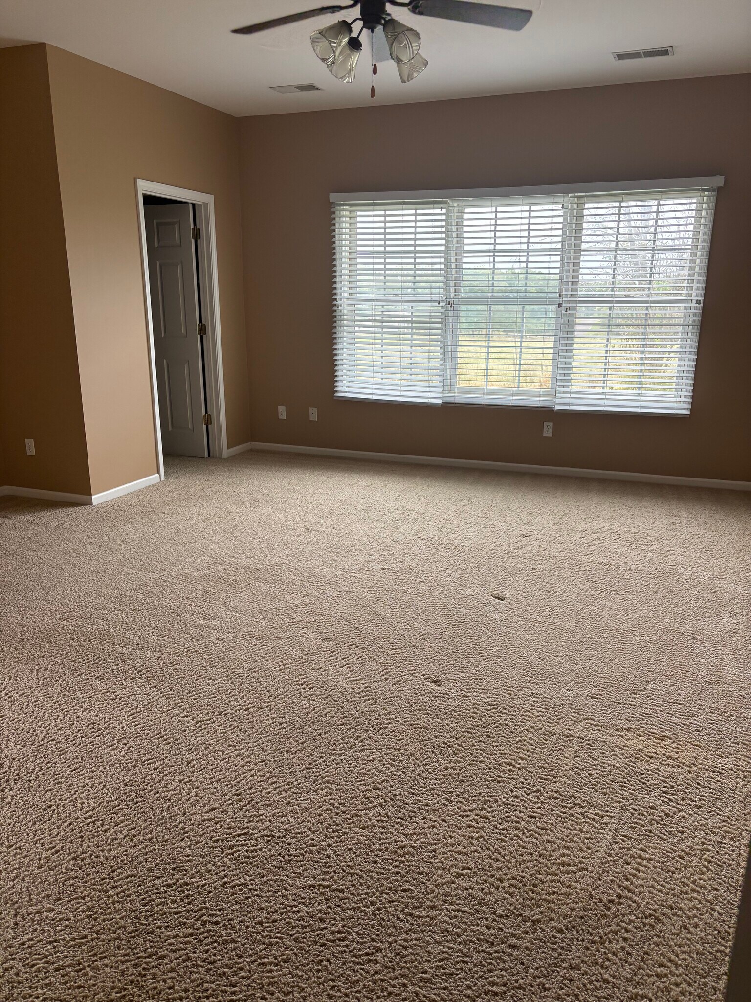 Master bedroom looking to field - 5225 E Dee Woods Rd