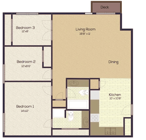 Floorplan - Oakland Pointe
