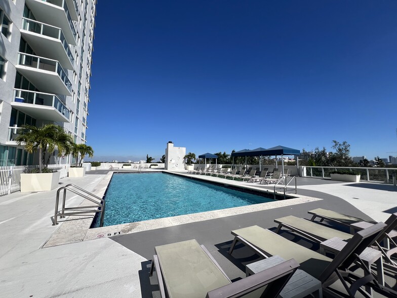 Sun Deck and Pool - 1871 NW South River Dr