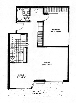 Floorplan - Oak Creek Apartments