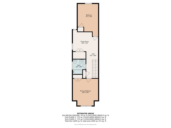 Floor Plan - 3rd Floor - 2638 Federal St