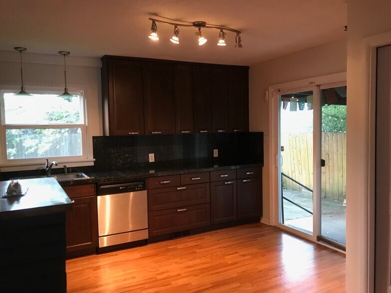 Kitchen and back entrance - 9003 SE Stephens St