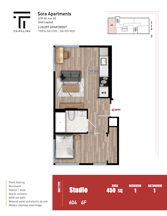 Floorplan - Sora Apartments