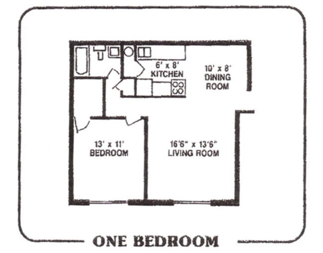 Floorplan - Wauconda Park Apartments