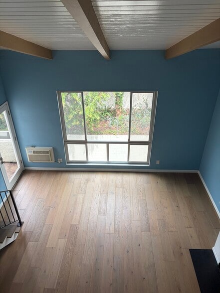 A view from the loft to the living room - 4900 Overland Ave