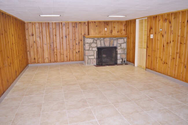 Finished Basement with working fireplace - 1200 Easton Rd