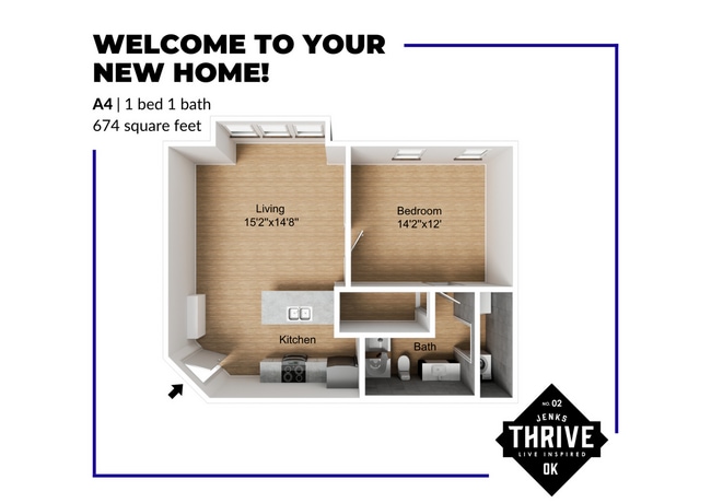 A4 Floor Plan - Thrive Jenks