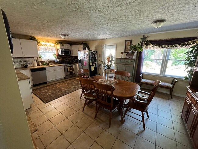 Dining Room & Kitchen & Rear Door - 615 Parkside Drive