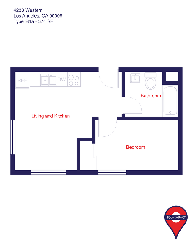 Floorplan - 4238 S. Western Ave