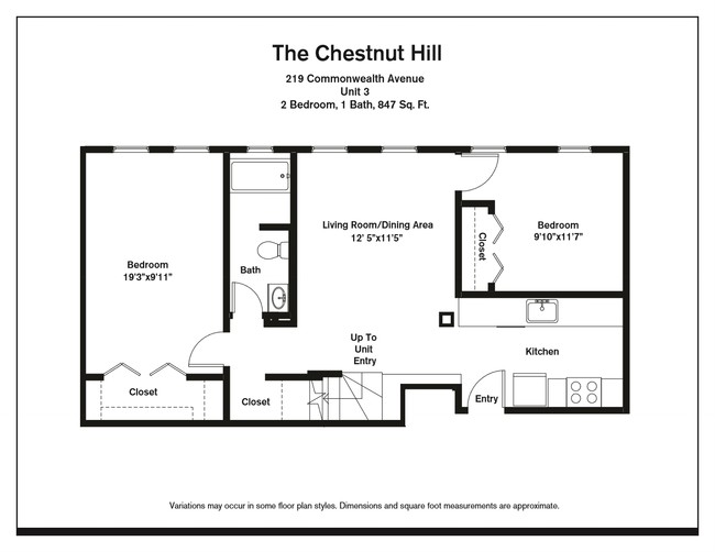 Floorplan - The Chestnut Hill