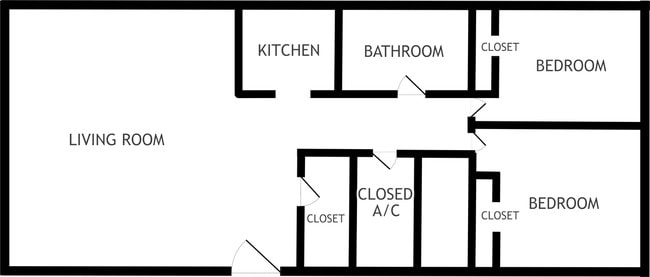 2BA/1BA - Eagle's Nest Apartments