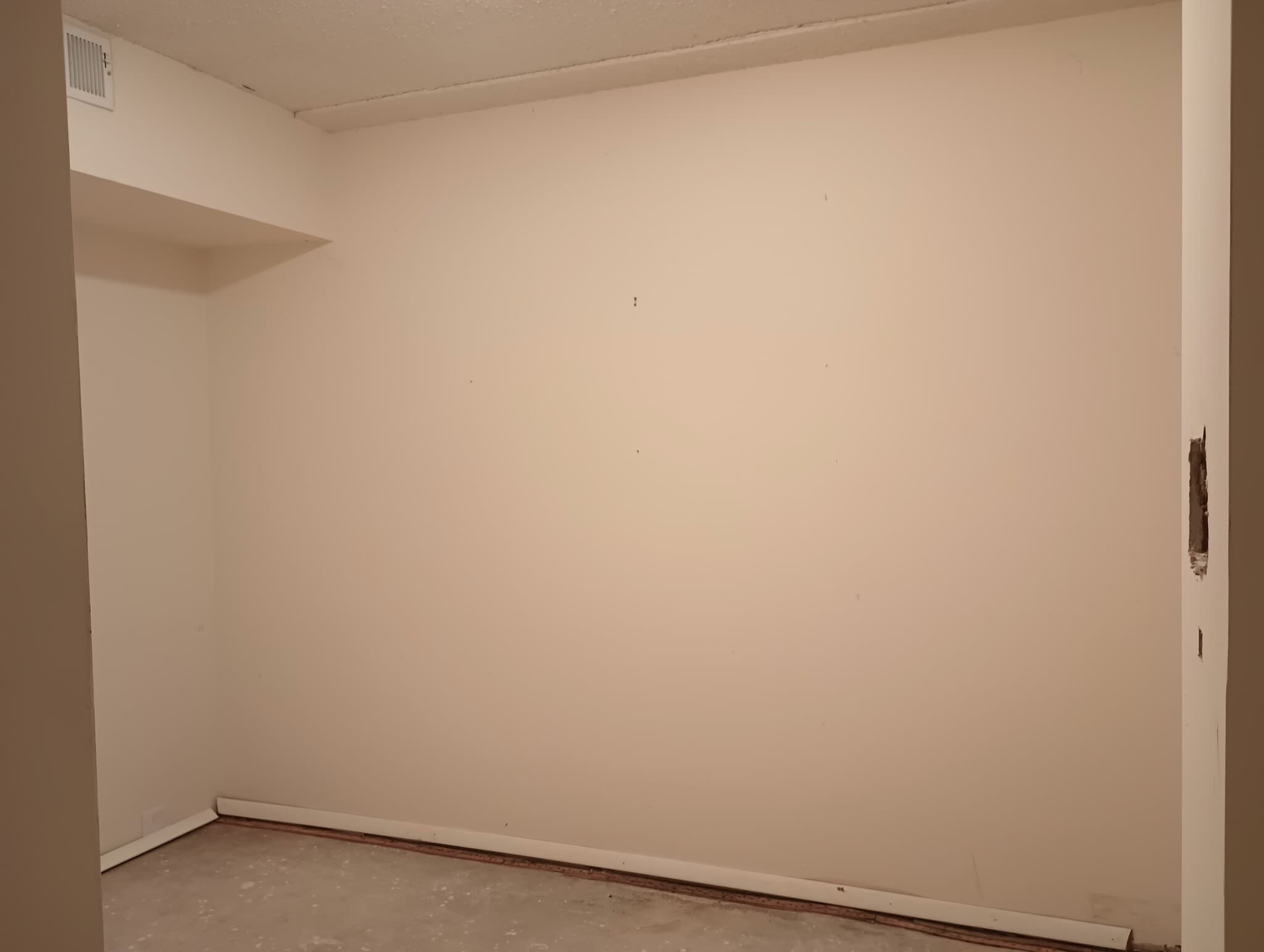Lower Level Future Bath or Office - 2456 Burgundy Dr