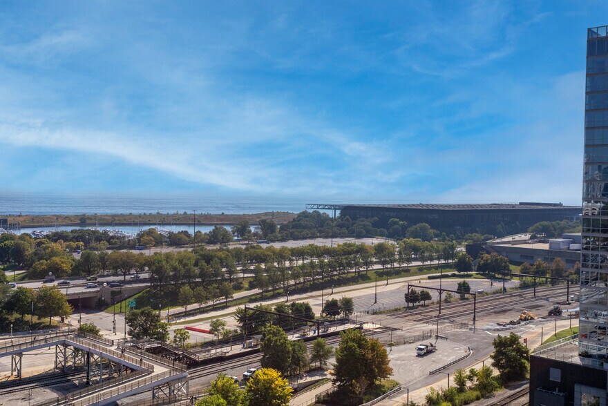View from the unit - 1717 S Prairie Ave