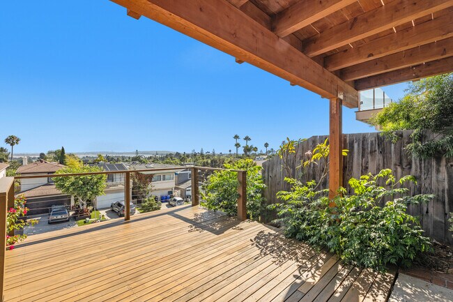 Lower patio - 2461 Geranium St