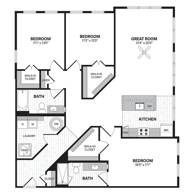 Floorplan - Bristol Court