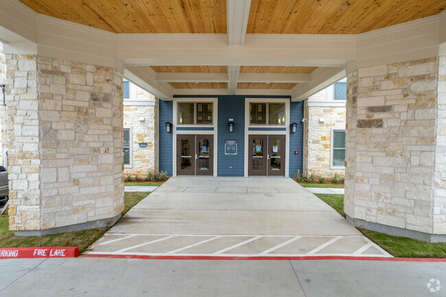 Entrance to Leasing Office - Seaside Lodge at Chesapeake Bay