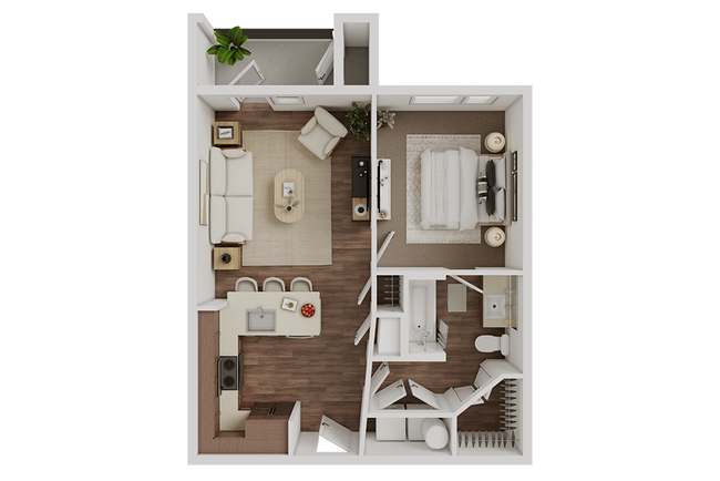 Floorplan - The Mark at Midtown Park