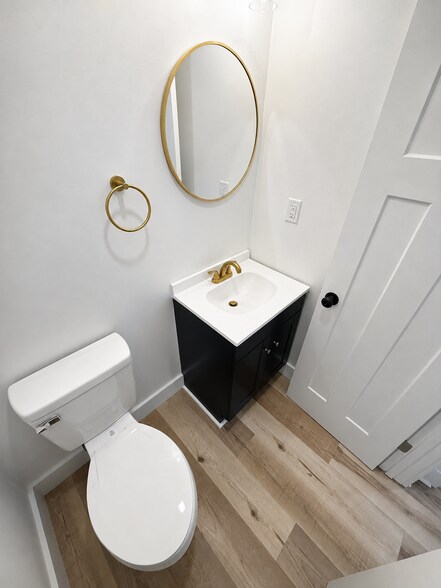 1/2 bath off kitchen - 17 Cherry St