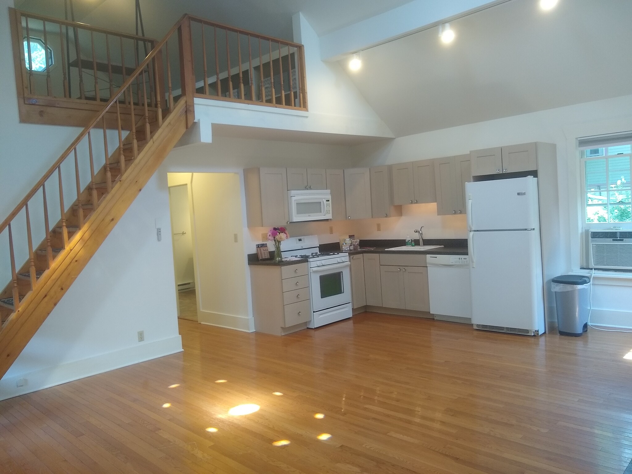 What will you do with the space? Hardwood floors throughout main floor (Luxury vinyl plank in bath) - 156 Henry St