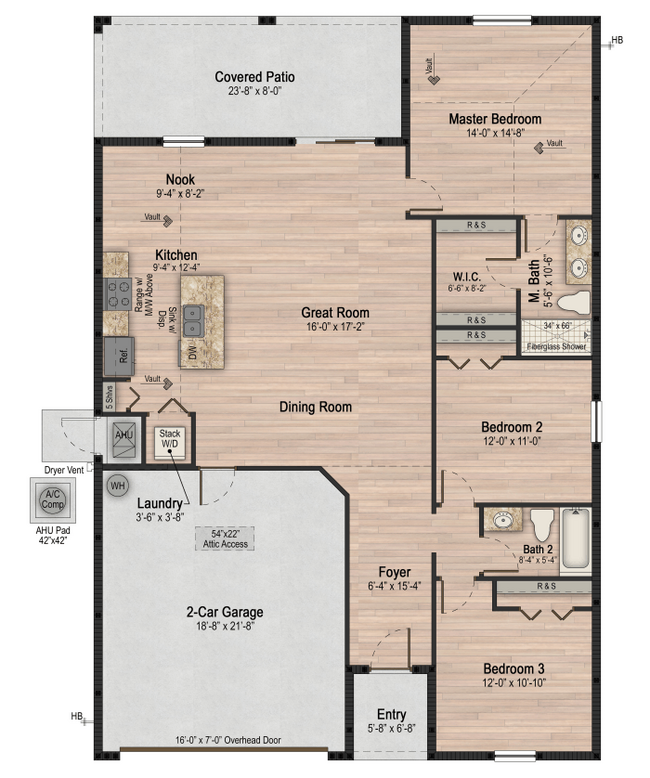 Floorplan - The Groves at Lake Ella