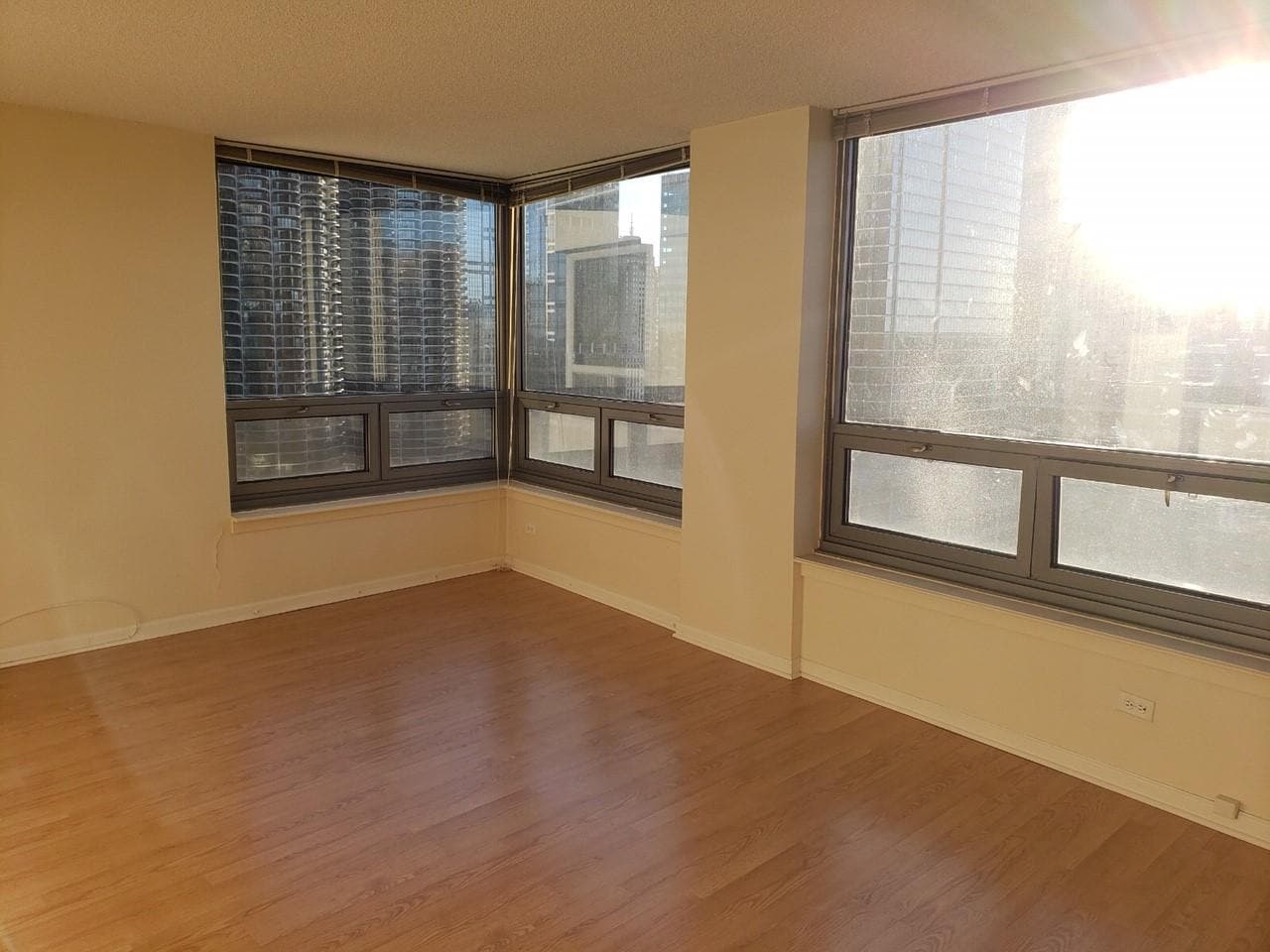 Living room without furniture - 440 N Wabash Ave