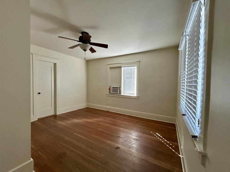 Bedroom and door to bathroom - 3442 1st St