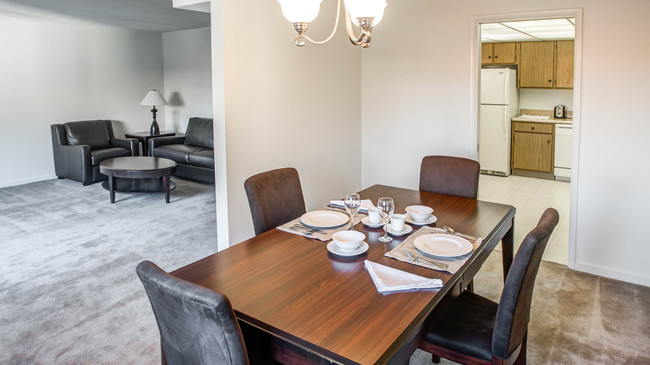 Separate dining and living rooms - Sherwood Towers Apartments