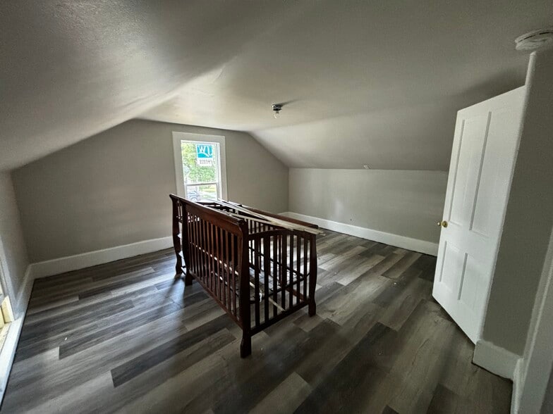 Bedroom upstairs - 420 E 2nd Ave