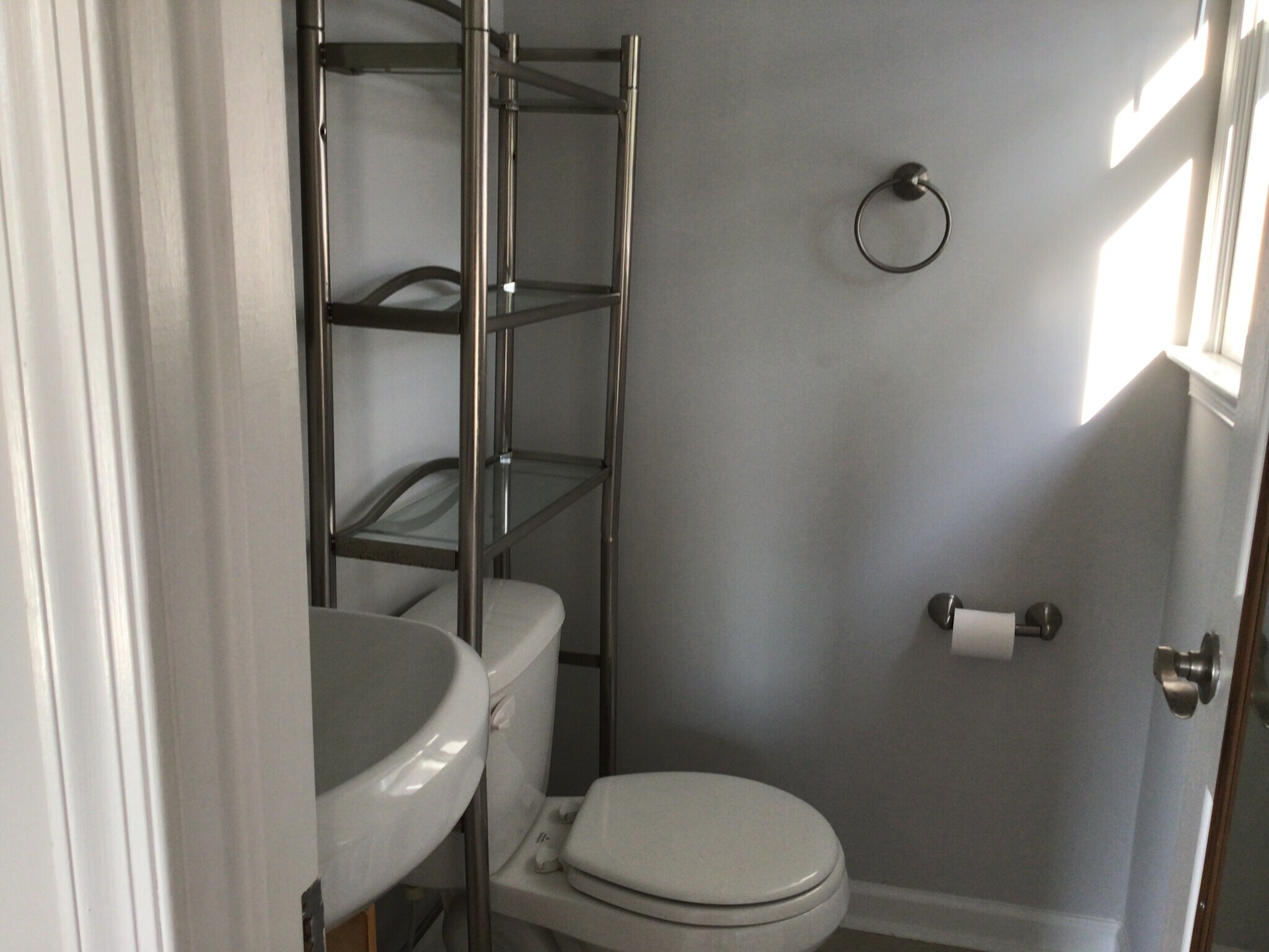 New fixtures and see the shelving unit. - 7288 Beechtree Ln