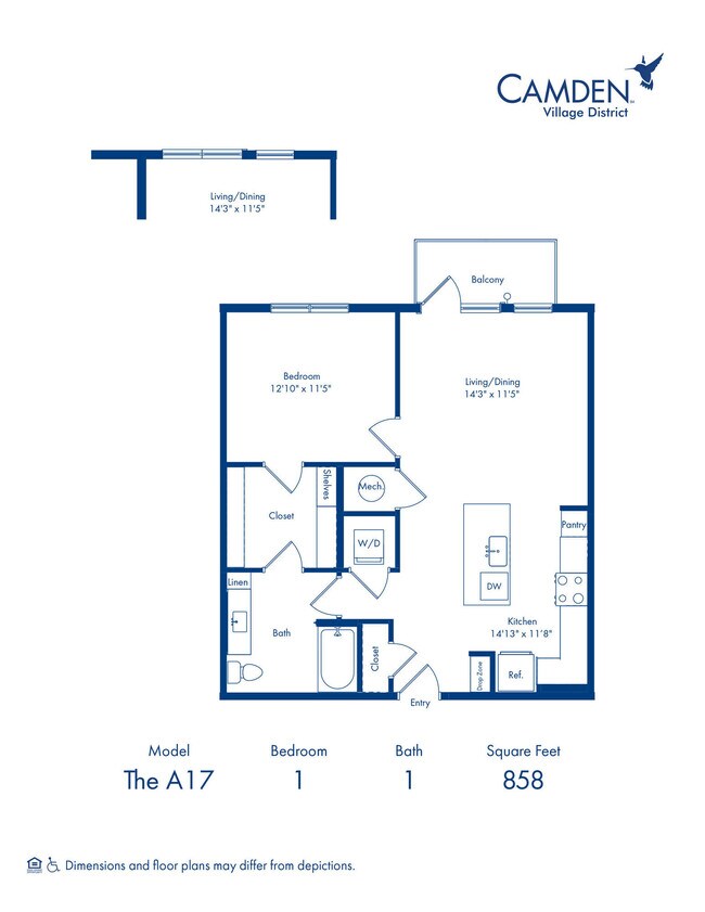 Floorplan - Camden Village District