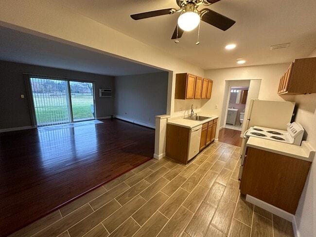 Kitchen and Living room - 7422 Brookdale Dr