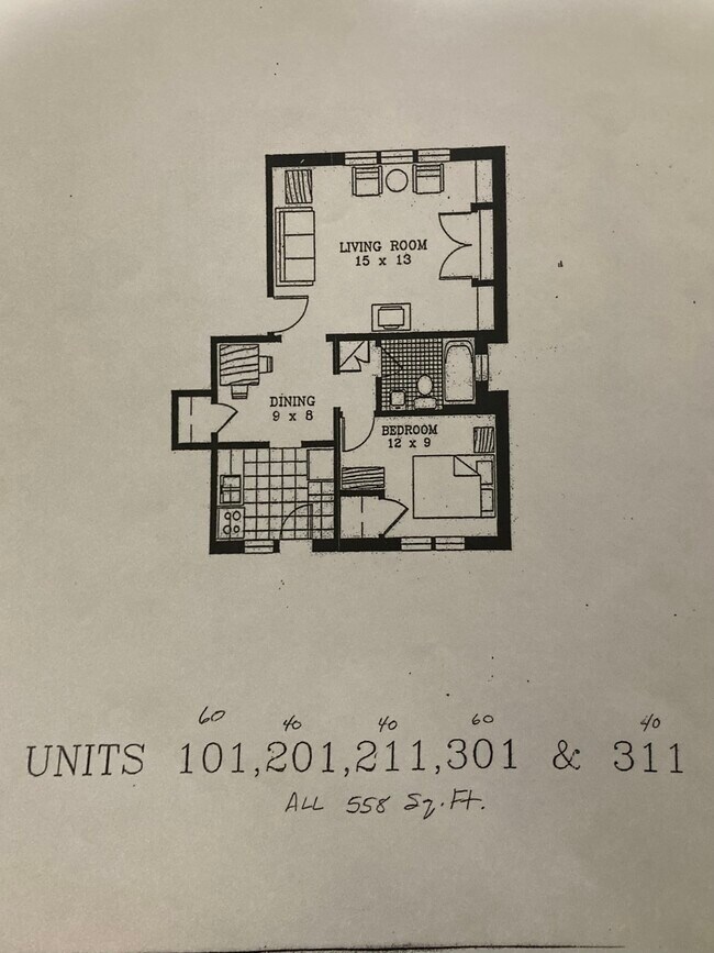 Floorplan - Wilmanor Apartments